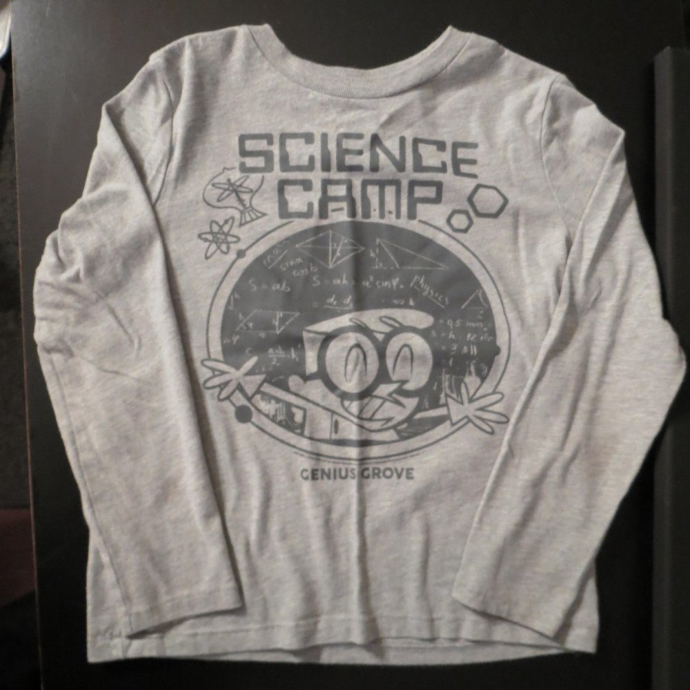 Gap Kids Science Camp Genius Grove Long Sleeve EUC